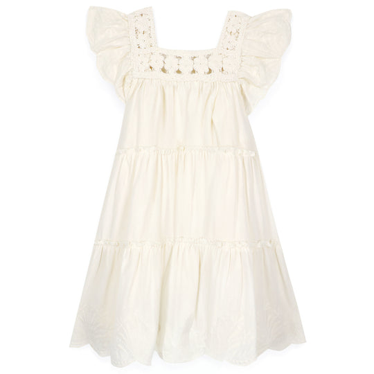 BONTON Nereide Dress - Ecru Bonton