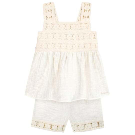 BONTON Nouki Crochet Set - Ecru Bonton