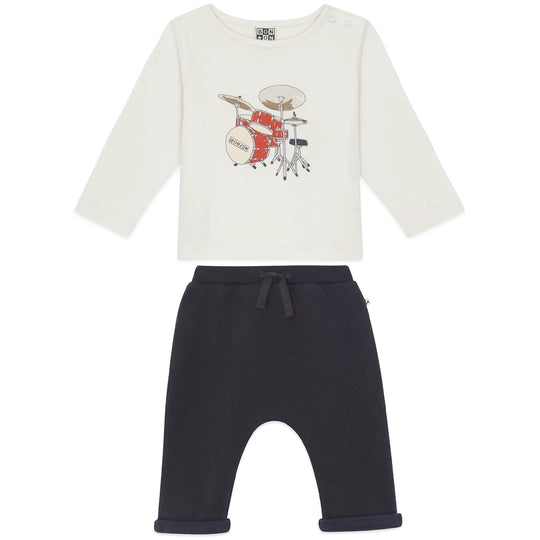 BONTON Drummy Baby Set - Sailor Blue