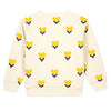 BONTON Smile Sweatshirt - Coeur Flower