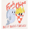 BONTON Fish & Chips Baby Set - Milk
