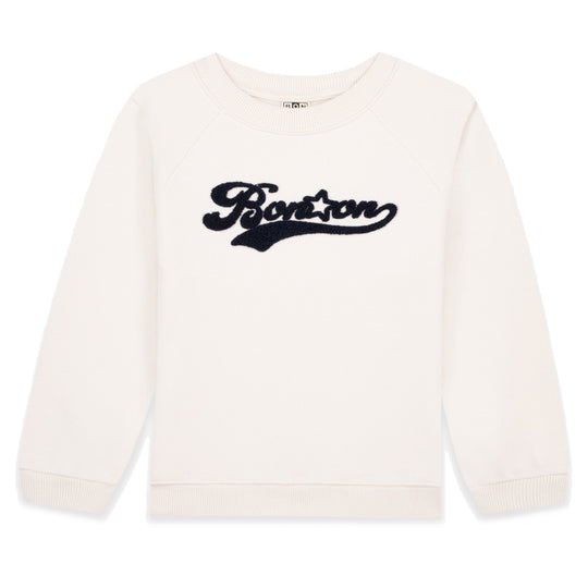 BONTON Sandy Logo Sweatshirt - Milk