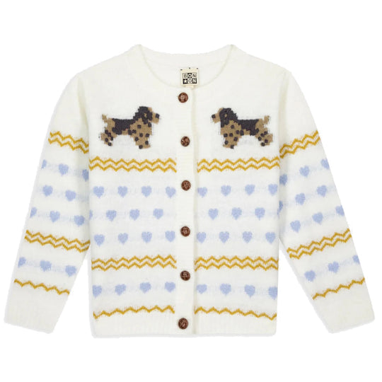 BONTON Paula Cardigan - Milk