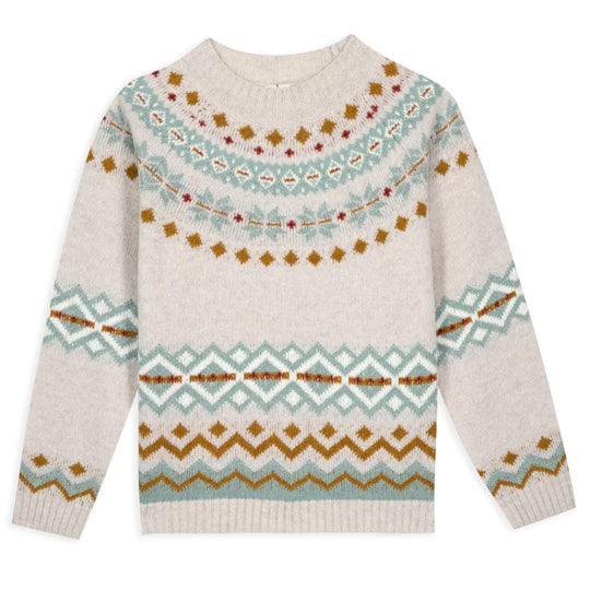 BONTON Milton Sweater - Scone