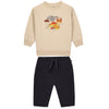 BONTON Breakfast Baby Set - Beige Corgi