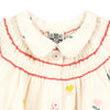 BONTON Poupee Baby Dress - Coeur Flower