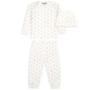 BONTON Tino Star Pajamas - Star Print Rose