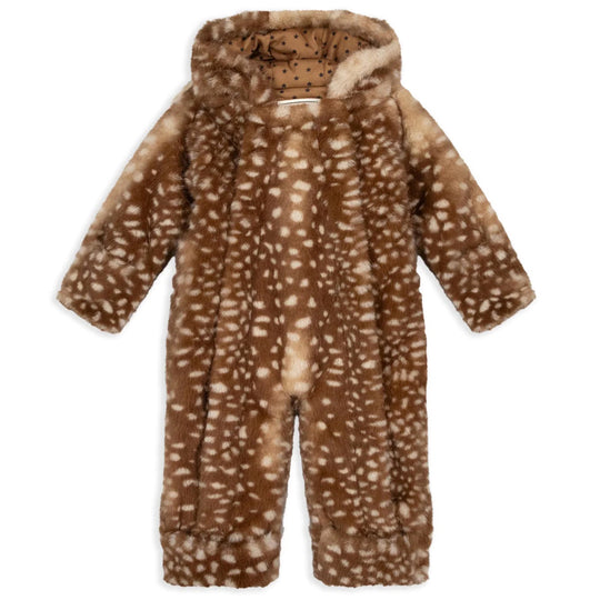 BONTON Pampi Faux Fur One-Piece - Bambi