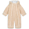 BONTON Pampi Faux Fur One-Piece - Milk