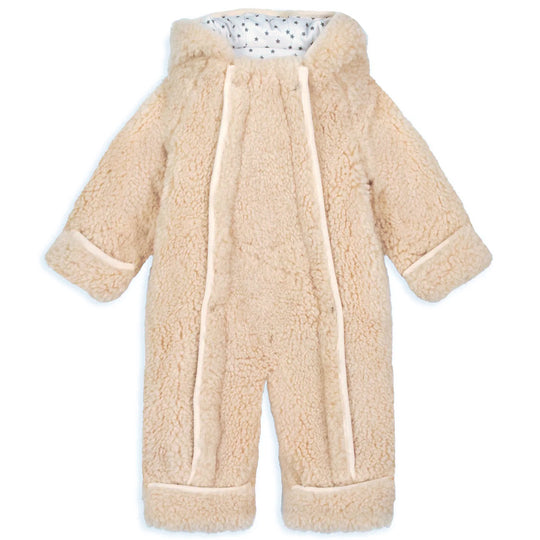 BONTON Pampi Faux Fur One-Piece - Milk