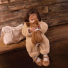 BONTON Pampi Faux Fur One-Piece - Milk