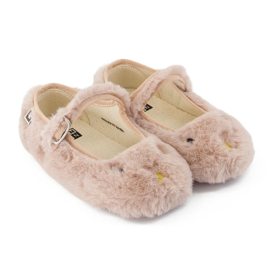 BONTON Mia Bunny Slippers - Rose Bacon