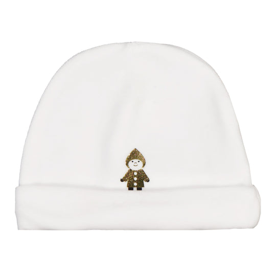 LES LUTINS Velour Beanie - Gold