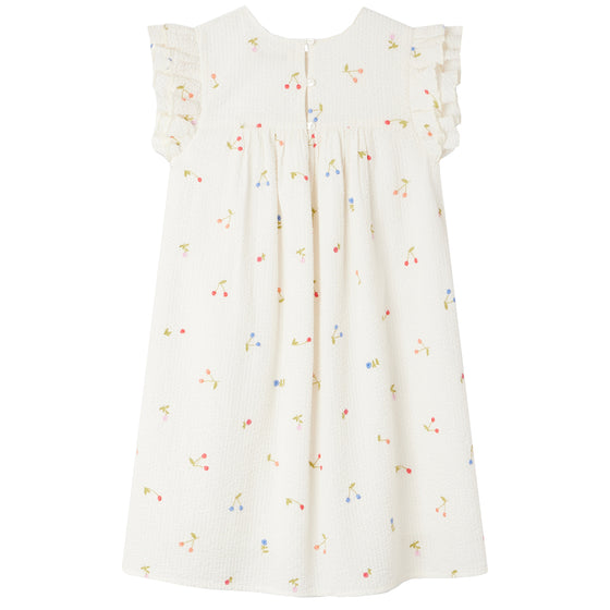 Florentine Cherries Cotton Dress