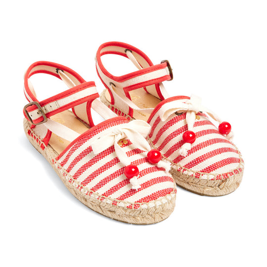 BONPOINT Evila Cherry Espadrilles