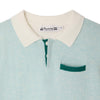 BONPOINT Laser Knit Polo - Ecru