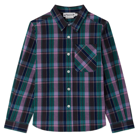 BONPOINT Tango Plaid Shirt - Violet