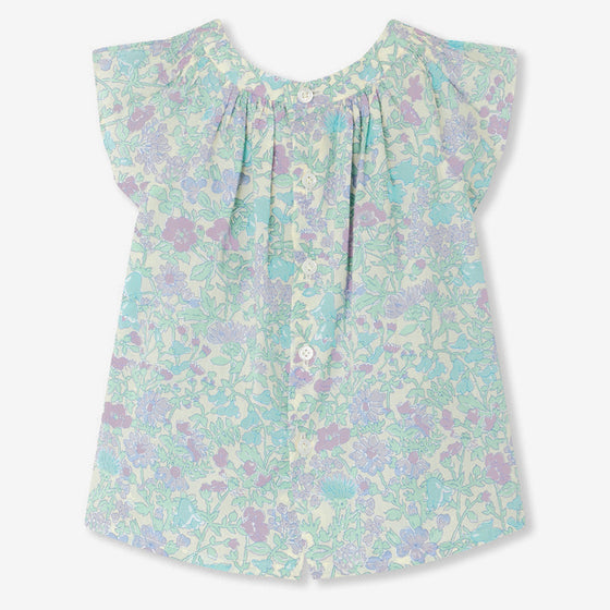 BONPOINT Pais Garden Baby Dress - Parme Clair