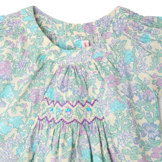 BONPOINT Pais Garden Baby Dress - Parme Clair