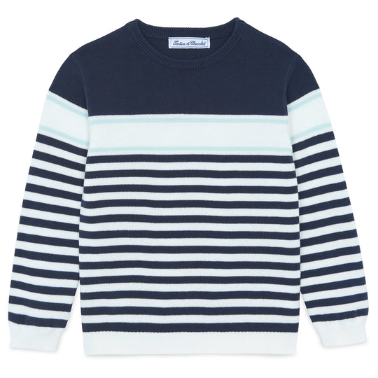 TARTINE ET CHOCOLAT Sailor Stripes Sweater