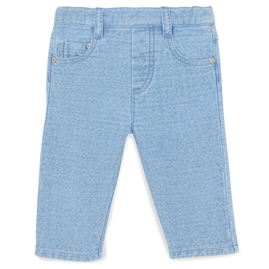 TARTINE ET CHOCOLAT Chambray Denim Baby Pants