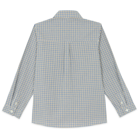 TARTINE ET CHOCOLAT COTTON PLAID SHIRT - ECORCE