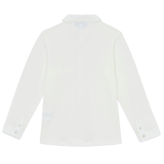TARTINE ET CHOCOLAT COTTON SHIRT - NACRE
