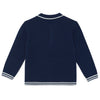 TARTINE ET CHOCOLAT WOOL SWEATSHIRT WITH NECK - MARINE