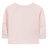 TARTINE ET CHOCOLAT PETALS CARDIGAN - LIGHT PINK