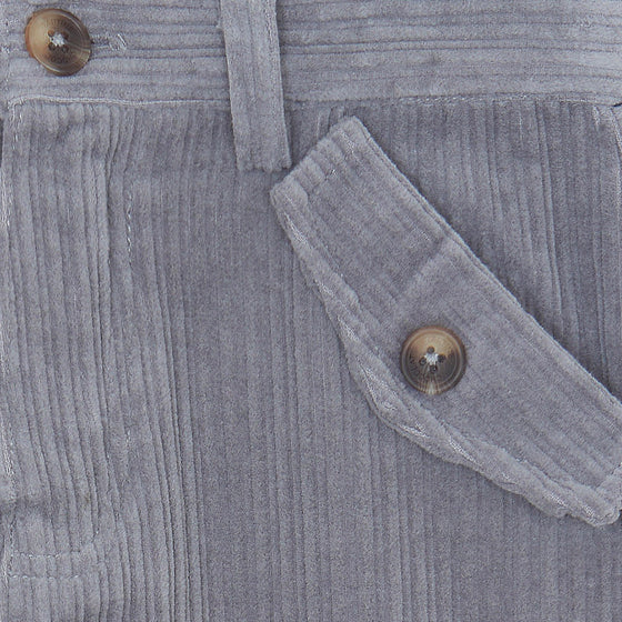 TARTINE ET CHOCOLAT COTTON CORDUROY PANTS - MID GREY