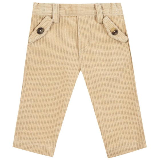 TARTINE ET CHOCOLAT COTTON PANTS - BEIGE