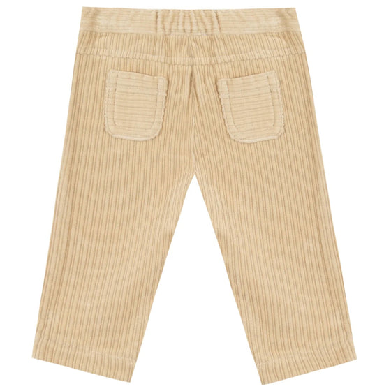 TARTINE ET CHOCOLAT COTTON PANTS - BEIGE