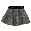 TARTINE ET CHOCOLAT POLKA DOT SKIRT - BLACK