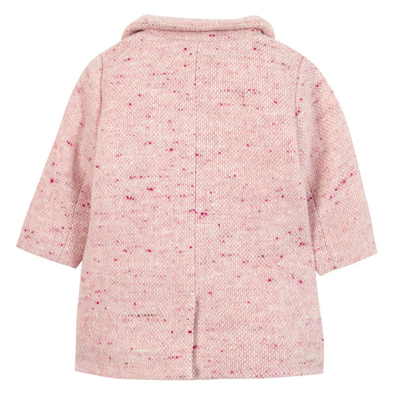 TARTINE ET CHOCOLAT GIRL COAT - LIGHT PINK