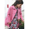 TARTINE ET CHOCOLAT GIRL COAT - MAGENTA