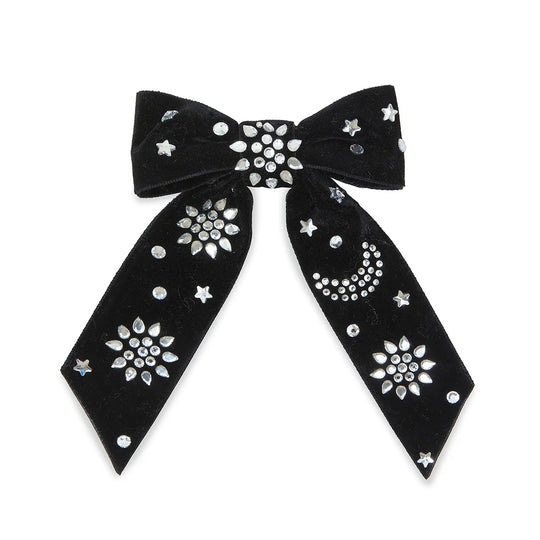 TARTINE ET CHOCOLAT ELEGANT BARRETTE - BLACK