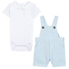TARTINE ET CHOCOLAT Seersucker Surf Baby Set - Surf Blue