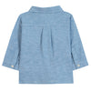 TARTINE ET CHOCOLAT Melange Linen Baby Overshirt - Nuage