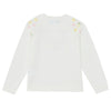 TARTINE ET CHOCOLAT Embroidered Floral Sweater - Nacre