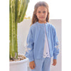 TARTINE ET CHOCOLAT Embroidered Cardigan - Azur