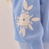 TARTINE ET CHOCOLAT Embroidered Cardigan - Azur