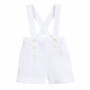 TARTINE ET CHOCOLAT Classic Suspender Shorts - Blanc