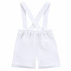 TARTINE ET CHOCOLAT Classic Suspender Shorts - Blanc
