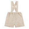 TARTINE ET CHOCOLAT Classic Suspender Shorts - Sable