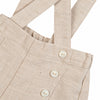 TARTINE ET CHOCOLAT Classic Suspender Shorts - Sable