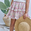 TARTINE ET CHOCOLAT Liberty Floral Skirt - Citrus