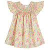 TARTINE ET CHOCOLAT Liberty Flutter Baby Dress - Citrus