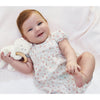TARTINE ET CHOCOLAT Floral Romper - Nacre