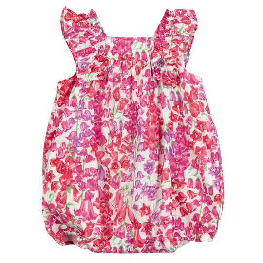 TARTINE ET CHOCOLAT Liberty Baby Romper - Bouganvillier
