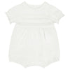 TARTINE ET CHOCOLAT Sweet Lace Romper - Nacre